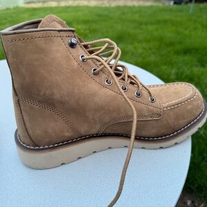 Carhartt Men's Tan Leather Work Boot